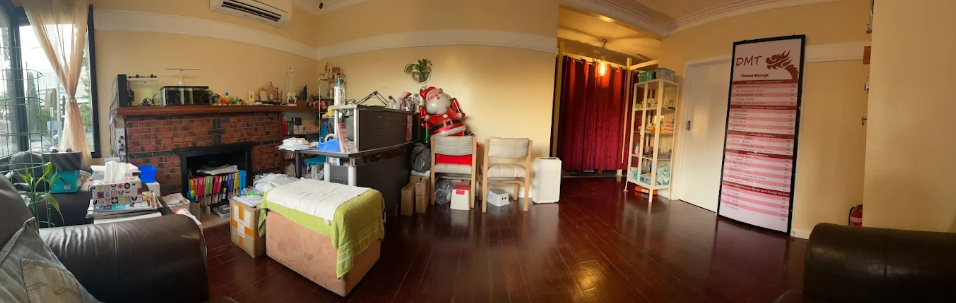 Waiting area and reception